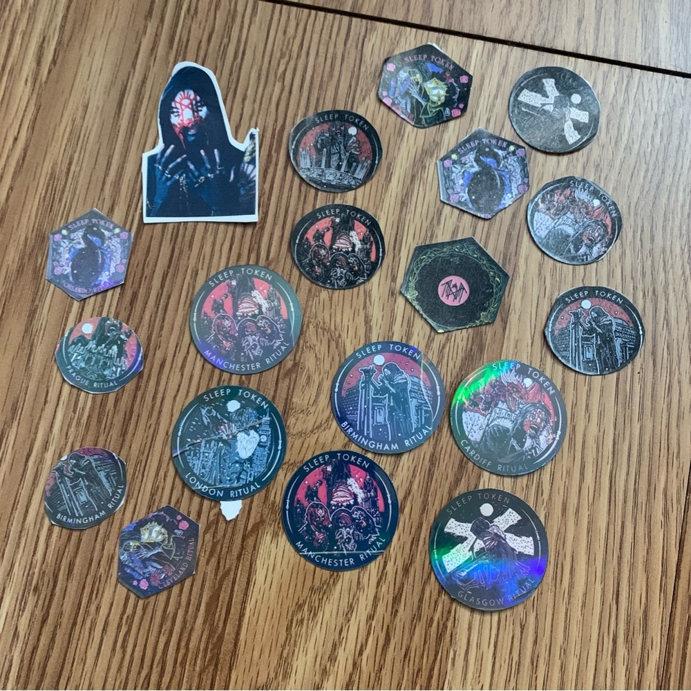 Imperfect sticker lot